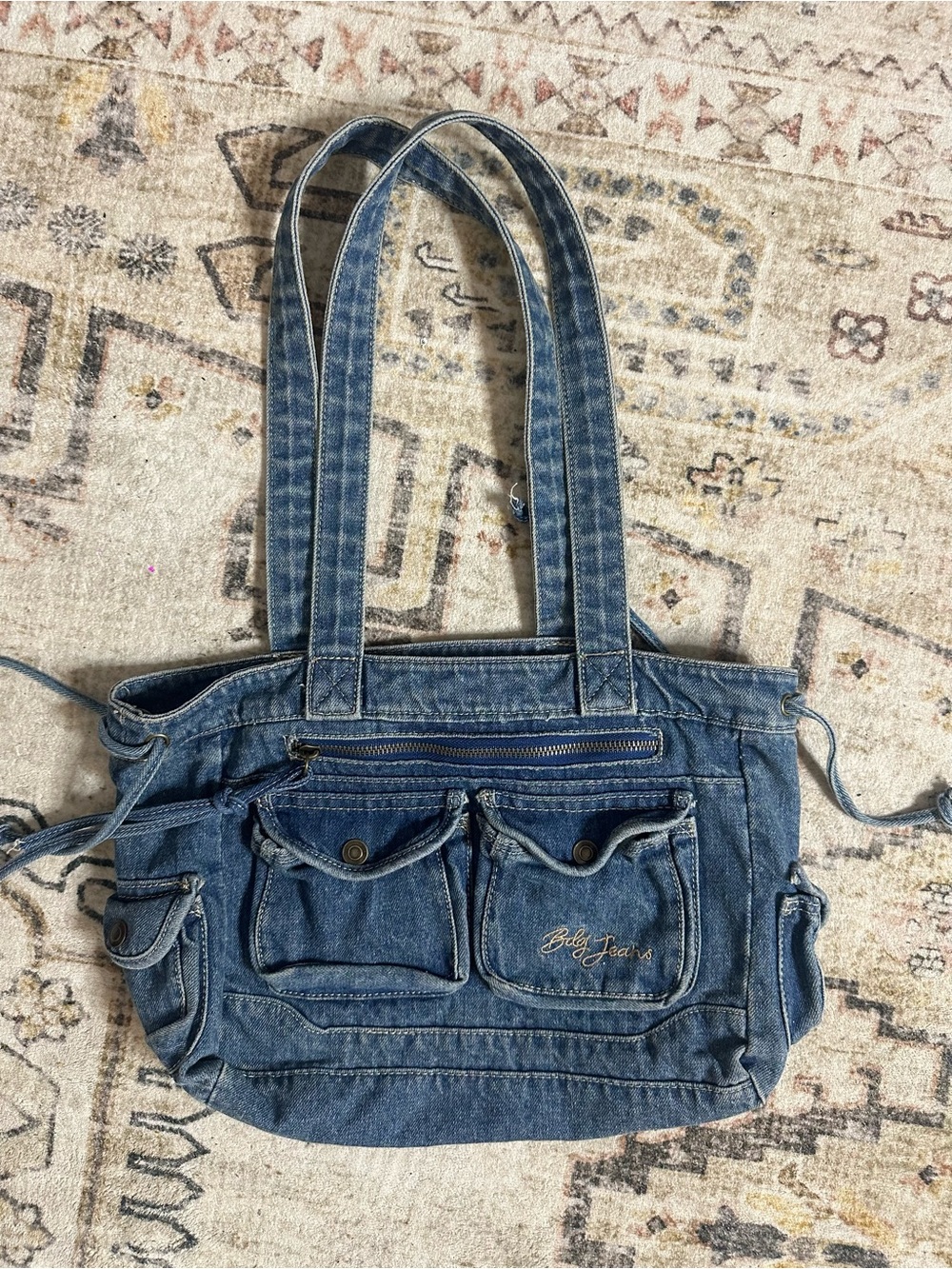 BDG Blue Denim Tote (Urban Outfitters)